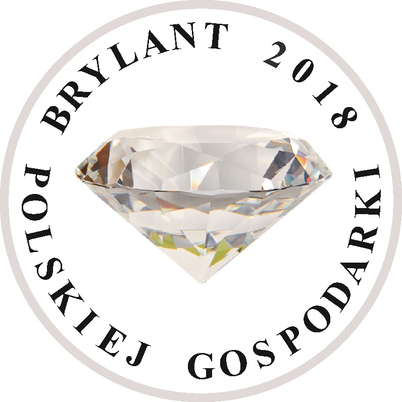 logo promocyjne brylant polskiej gospodarki 2018 okragle