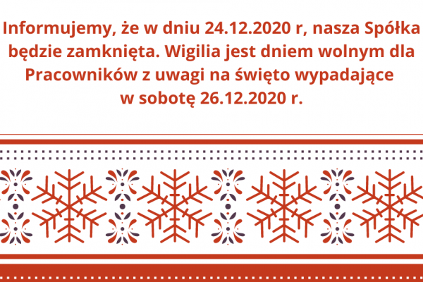 informacja dla kilentow