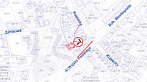 Zrzut ekranu kupiecka westerplatte organizacja ruchu